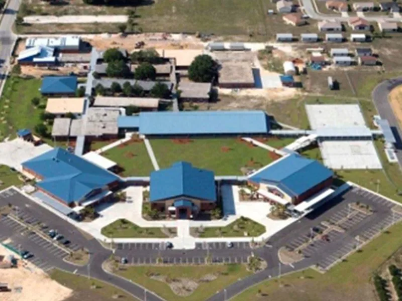 Boone Middle School from the air